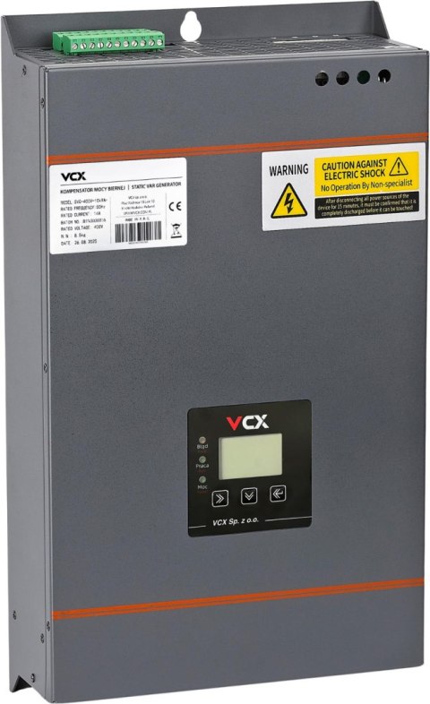 Kompensator mocy biernej VCX SVG 400V 10kVAr Kompensator mocy biernej VCX SVG 400V 10kVAr