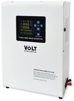 Przetwornica VOLT POLSKA SINUSPRO 2600 E PLUS 24/230V (1800/2600W) [AGM, GEL, LiFePO4]