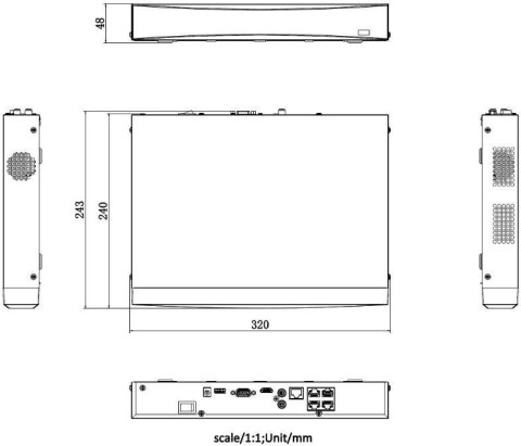 Rejestrator IP Hikvision DS-7604NXI-K1/4P D Alarm4+1 PL
