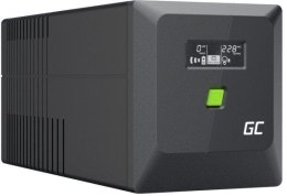 UPS ZASILACZ AWARYJNY Greencell PowerProof 1000VA 700W LCD CZYSTA SINUSOIDA