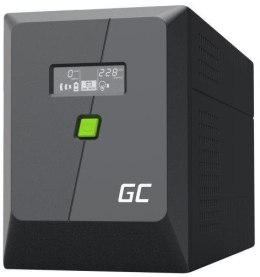 UPS ZASILACZ AWARYJNY Greencell PowerProof 1500VA 1050W LCD CZYSTA SINUSOIDA