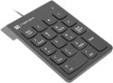 Klawiatura numeryczna Natec Goby 2 USB czarna