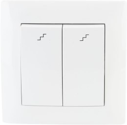 Łącznik schodowy podwójny VCX WESA LC 05 Biały