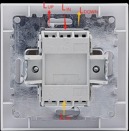 Łącznik żaluzjowy pojedynczy (dwuklawiszowy) VCX WESA LC 12 Biały Łącznik żaluzjowy pojedynczy (dwuklawiszowy) VCX WESA LC 12 Biały