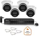 Zestaw monitoringu IP Hilook 4 kamery IPCAM-T8-30DL 2.8mm