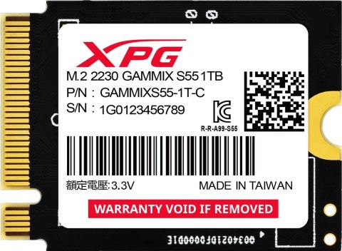Dysk SSD Adata XPG GAMMIX S55 1TB M2230