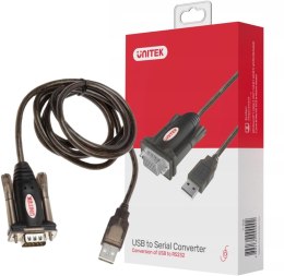 Adapter Unitek Y-105 przejściówka USB na RS-232