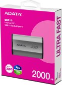 Dysk SSD Adata SD810 External 2TB USB3.2 srebrny