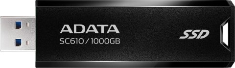Dysk zewnętrzny SSD Adata SC610 1000GB USB3.2A czarny