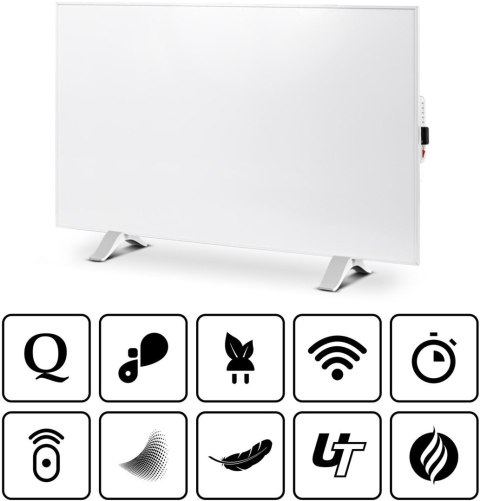 Panel grzewczy IR CRONOS Synthelith PRO CRP-600TWP White