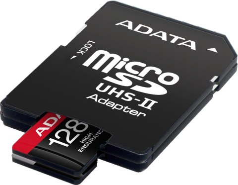 Adata Karta microSD High Endurance 128GB UHS1 U3 V30 A2 100/85MB/s + Adapter