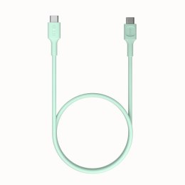 KABEL USB-C / USB-C Greencell PowerFlex 120cm PD 100W zielony silikonowy