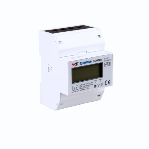 Licznik energii elektrycznej (MID) 3-Fazowy 230V,100A, Pomiar dwukierunkowy VCX Licznik energii elektrycznej (MID) 3-Fazowy 230V,100A, Pomiar dwukierunkowy VCX