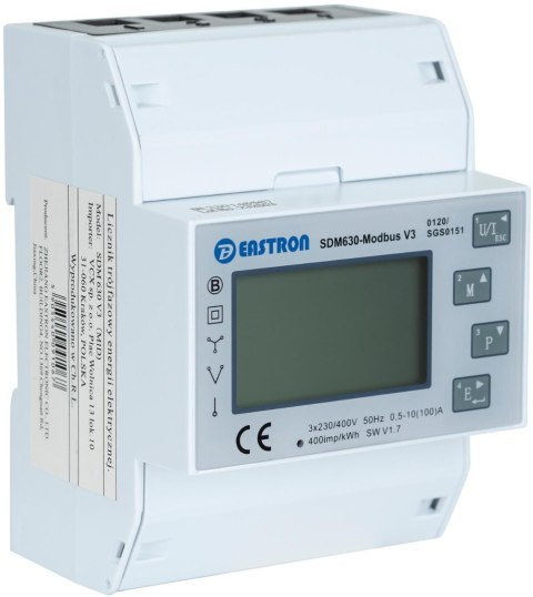 Licznik energii trójfazowy VCX SDM 630 MODBUS V3 Licznik energii trójfazowy VCX SDM 630 MODBUS V3