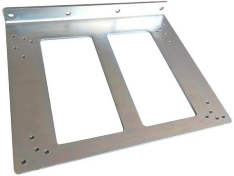 Stalowy uchwyt central sterujących do CAME, BFT, GENIUS, BENINCA, DEA