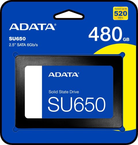 Adata SU650 Ultimate 480GB 2,5" SATA SSD