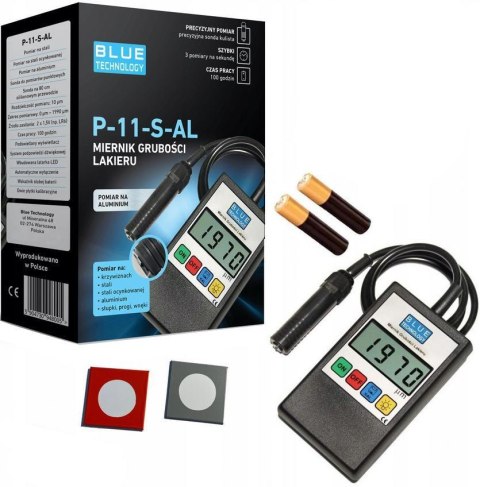 Miernik grubości lakieru Blue Technology P-11-S-AL