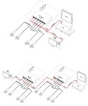 Switch 6-portowy SG64H z zasilaczem do 4 kamer IP w obudowie hermetycznej