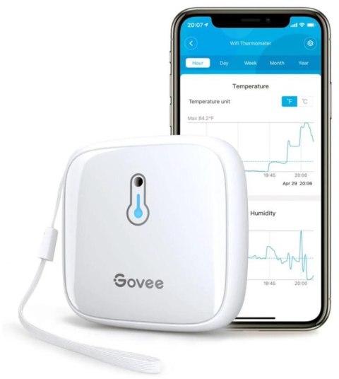 Govee H5179 Termometr i higrometr Wi-Fi, wyświetlacz