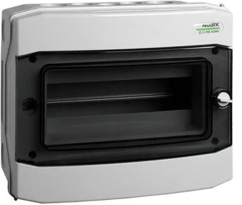 PLASTIKOWA OBUDOWA INSTALACYJNA Natynkowa IP65 1X12 modułów. PHS 12T NOARK 101494