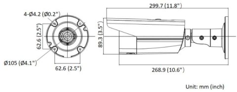 KAMERA IP HIKVISION DS-2CD2T43G2-2LI(2.8mm) PL
