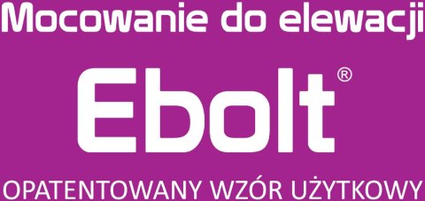 Kołek do mocowania na elewacji Ebolt 12*220 mm z gwintem wewnetrznym m5