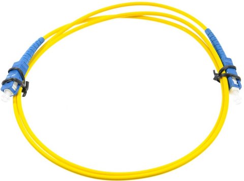PATCHCORD ŚWIATŁOWODOWY SM SC/UPC-SC/UPC SIMPLEX 1m PATCHCORD ŚWIATŁOWODOWY SM SC/UPC-SC/UPC SIMPLEX 1m