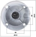 UCHWYT DO KAMER TELESKOPOWY SUFITOWY BR-60X120-W