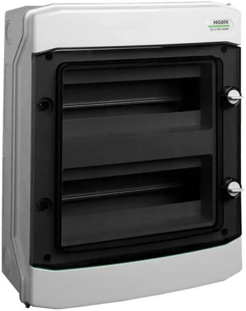 PLASTIKOWA OBUDOWA INSTALACYJNA Natynkowa IP65, 2X12 modułów. PHS 24T FB NOARK 110685