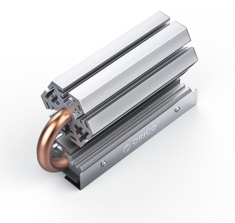 Radiator do dysku M.2 Orico M2HS6-SV-BP miedziany