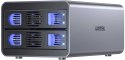 Unitek Obudowa RAID do dysku SATA 2.5''/3.5'' 4 tryby 40TB USB C 10Gb/s