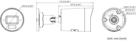 Kamera IP Hikvision DS-2CD2063G2-LI2U 2.8mm PL Opakowanie zbiorcze 4szt.