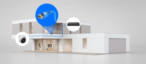 Kamera IP Hilook by Hikvision kopułka 8MP IPCAM-T8-30DL 2.8mm Opakowanie zbiorcze 4szt.