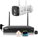 Zestaw monitoringu IP Dahua Kamera WI-FI 3MPx smart podwójne oświetlenie LED IR do 30m