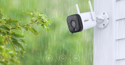 Zestaw monitoringu IP Dahua Kamera WI-FI 3MPx smart podwójne oświetlenie LED IR do 30m