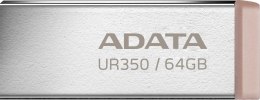 Adata Pendrive UR350 64GB USB3.2 Gen2 Metal brązowy