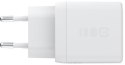 ŁADOWARKA SIECIOWA Greencell PowerSource Solo30 30W 1xUSB-C PD 3.0 QC 4.0+ biała