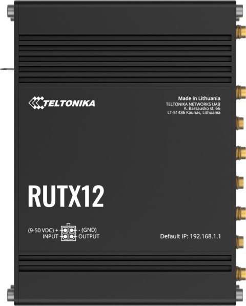 Teltonika RUTX12 router przemysłowy 4G / LTE (RUTX12000000)