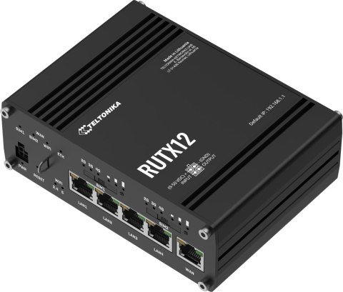 Teltonika RUTX12 router przemysłowy 4G / LTE (RUTX12000000)