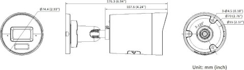 Kamera IP Hikvision DS-2CD2067G3-LIY 2.8mm PL