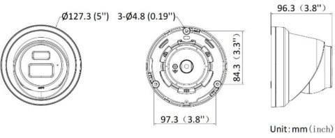 Kamera IP Hikvision DS-2CD2343G2-LI 2.8mm PL Opakowanie zbiorcze 4szt.