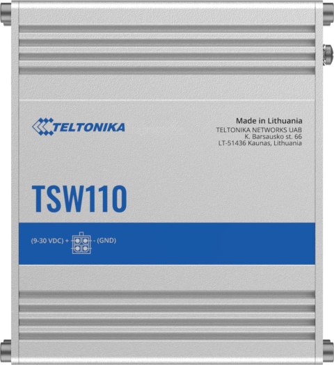 Teltonika TSW110 switch przemysłowy 5xGE (TSW110000000)