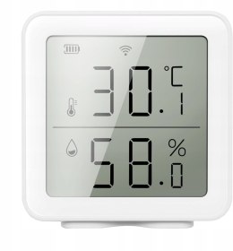 Czujnik temperatury i wilgotności LCD WiFi TUYA OXT T030