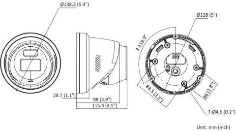 KAMERA IP HIKVISION DS-2CD2346G2H-IS2U/SL(2.8mm) Opakowanie zbiorcze 4szt.