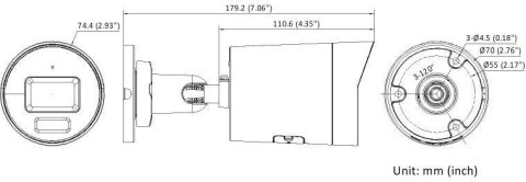 KAMERA IP HIKVISION DS-2CD2667G2HT-LIZS(2.8-12mm)(eF) Opakowanie zbiorcze 4szt.