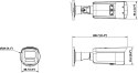 Kamera IP Hikvision DS-2CD2T83G2-LIS2U/SL(2.8mm)/BLACK