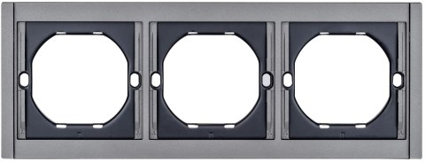 Ramka potrójna szara WESA - CC TR 49