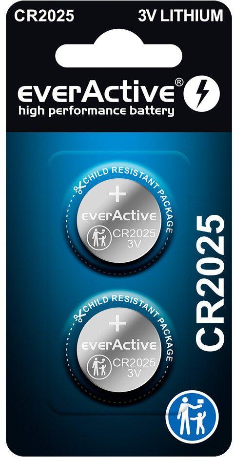 Bateria CR2025 everActive (blister 2 szt.)