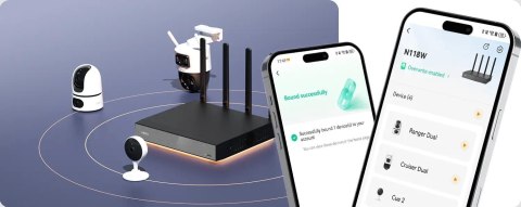 Rejestrator IP Imou NVR-N118-8A0E-P 18- kanałowy