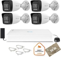 Zestaw do monitoringu Hilook 4 kamery IP IPCAM-B8-30DL/A